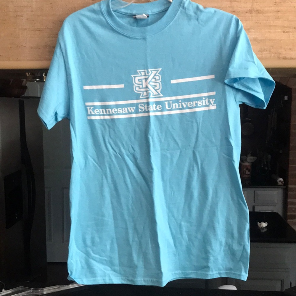KSU Kennesaw State University light blue tee